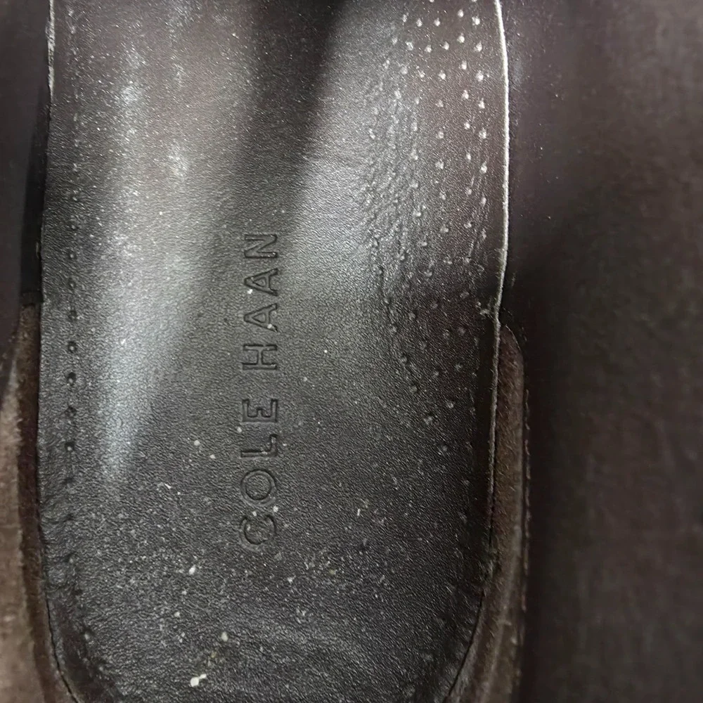 Cole Haan Chukka Boots Mens 8‎ M M Copley Brown Leather Lace Up Ankle C13153